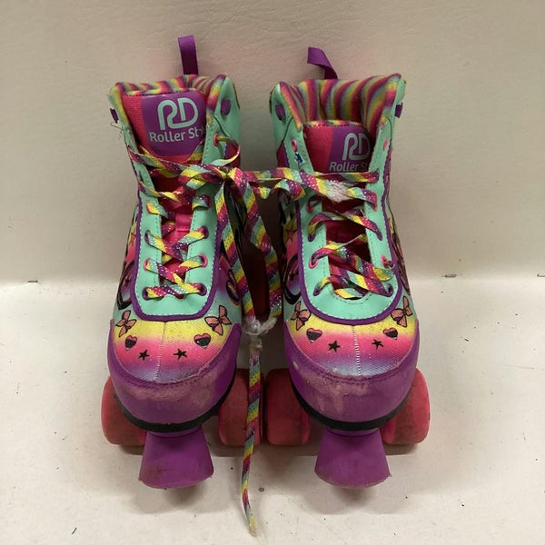 Used Roller Star Jojo Siwa Sz 36 Adjustable Inline Skates Roller And