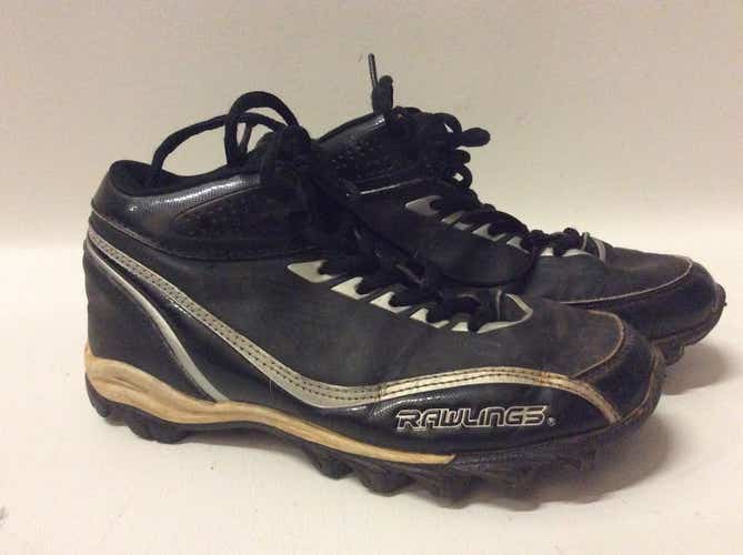 Used Rawlings Bb Cleat Junior 01 Bb Sb Cleats
