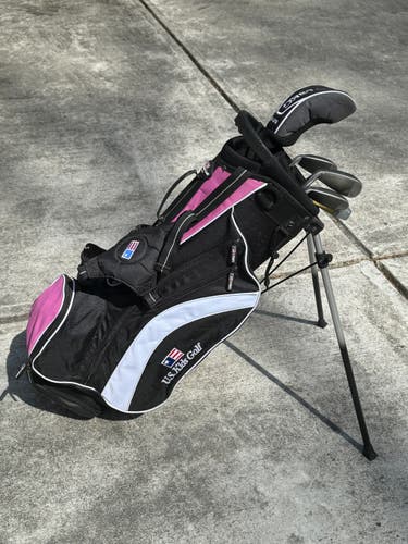 Used Junior US Kids Golf US Kids Golf Right Handed Clubs (Full Set) Junior 5 Pieces