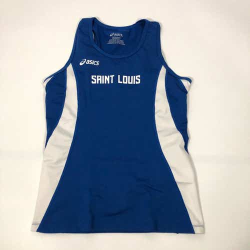 Saint Louis Billikens Womens Shirt Small Blue White Tank Top Track NCAA Running
