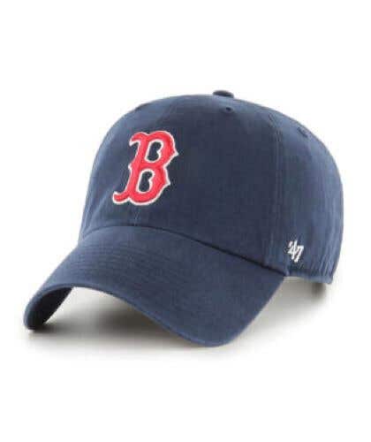 2024 BOSTON RED SOX NAVY 47 CLEAN UP ADJUSTABLE STRAPBACK