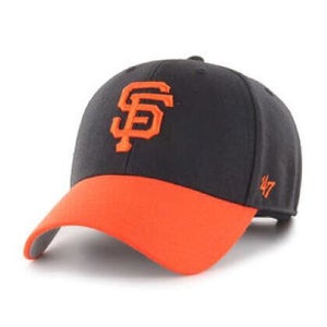 2024 SAN FRANCISCO GIANTS BLACK TWO TONE 47 MVP ADJUSTABLE STRAPBACK