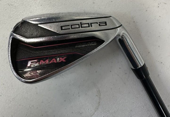 Cobra F-Max Draw Weighting Single 9 Iron RH Graphite/Womens 35.5"