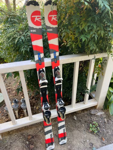 Used Unisex All Mountain With Bindings ROC X Skis