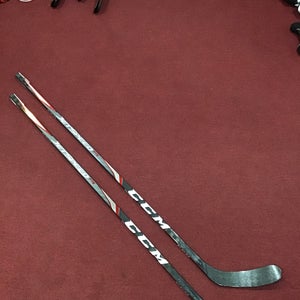 2 Pack Of New CCM Left Hand Pro Stock JetSpeed FT2 Hockey Sticks Item#ELIE95