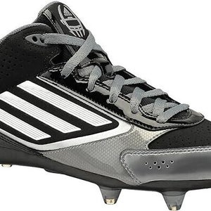 Adidas G59921 Lightning D Men's Football Cleats Black White Titanium US Size 9