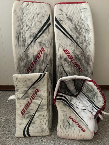 Used Bauer Regular Vapor 2X Pro Goalie Full Set