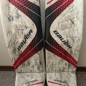 Used  Bauer Vapor 1X Goalie Leg Pads