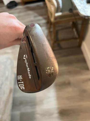 Used Men's TaylorMade Left Hand Steel Shaft Hi-Toe Wedge