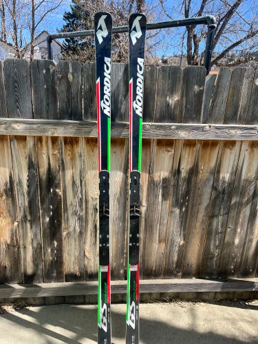 Used 195 cm Without Bindings Dobermann GS WC Skis
