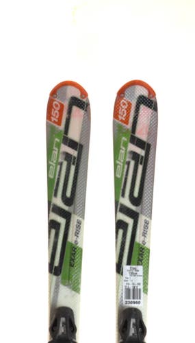 Used Elan Exar e-Rise Skis, size 150 with Elan ESP 10 bindings (Option 230960)