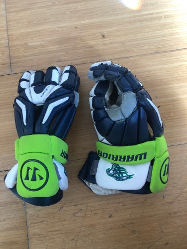 Used Chesapeake Bayhawks Custom Burn Pro Gloves