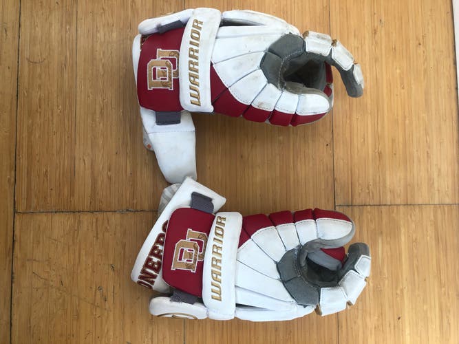 Custom Denver University Burn Pro Lacrosse Gloves