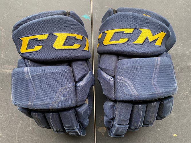 CCM QuickLite HGQL Pro Stock Hockey Gloves 14" BLUES 3517