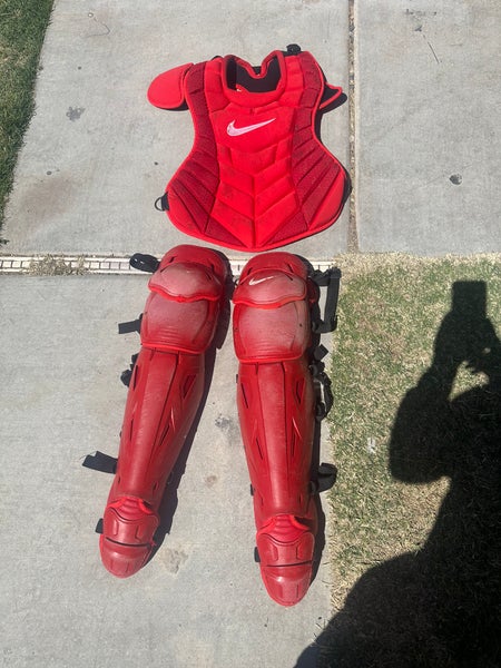 Major League Issued Reds Catcher Set