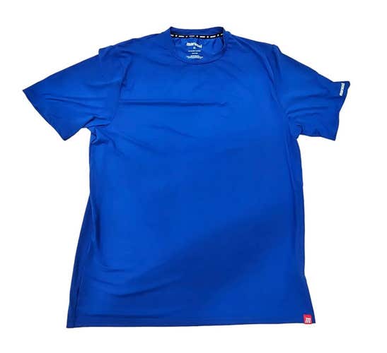 Marucci Performance Blue XL Shirt - Polyester Baseball Tee - Adult Men XLarge