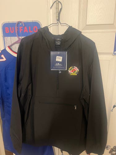 Crabs Lacrosse Black Windbreaker (BRAND NEW)