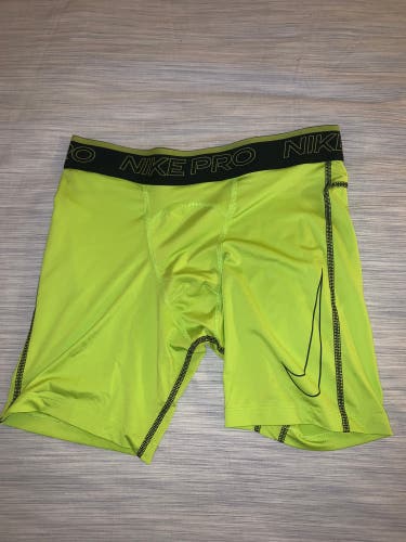 Yellow Like New Men's Nike Compression