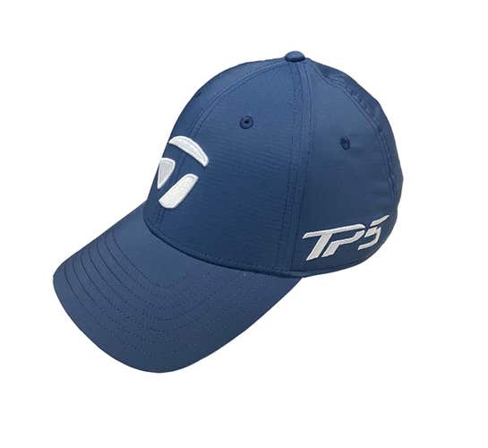 NEW TaylorMade Custom Radar TP5 Navy/White Adjustable Golf Hat/Cap