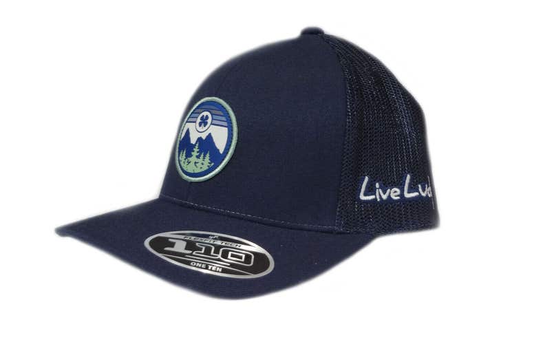 NEW Black Clover Live Lucky Venture 2 Navy Adjustable Snapback Golf Hat/Cap