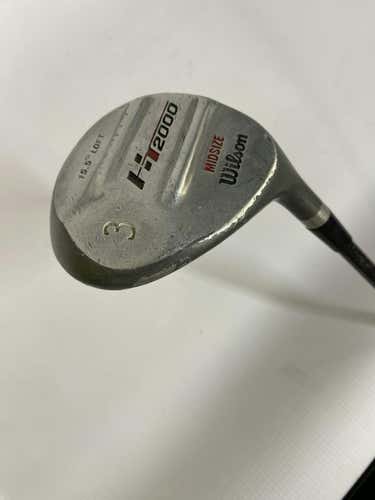 Used Wilson Ht2000 3 Wood Regular Flex Graphite Shaft Fairway Woods