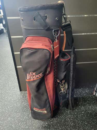 Used Wilson Dr Pepper Golf Cart Bags