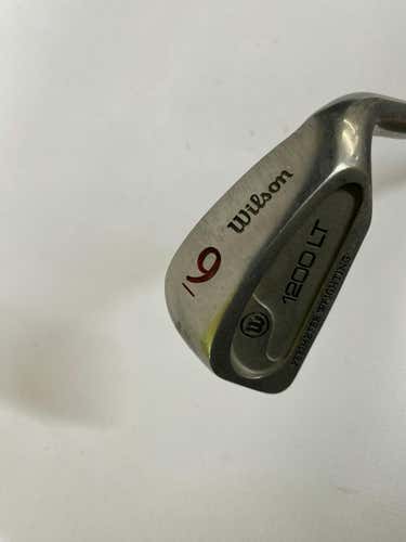 Used Wilson 1200lt 9 Iron Regular Flex Steel Shaft Individual Irons