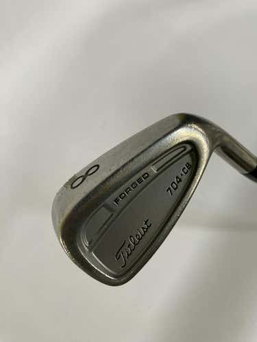 Used Titleist 704-cb 8 Iron Regular Flex Steel Shaft Individual Irons