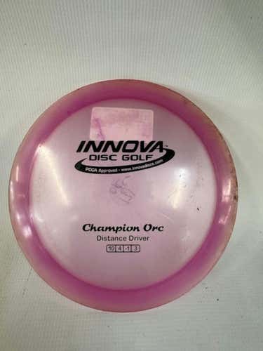 Used Innova Champion Orc Disc Golf Drivers
