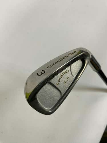 Used Cornetta 3 Iron Regular Flex Graphite Shaft Individual Irons