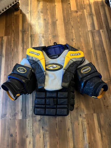 Used   Pro Stock Goalie Chest Protector