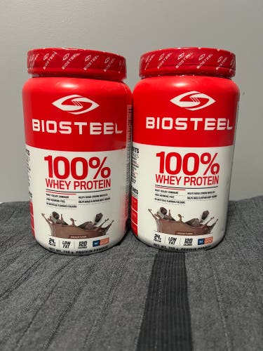 New Chocolate 100% Whey Protein (Price Is For 2)