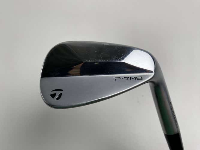 TaylorMade 2023 P7MB Pitching Wedge PW KBS $-Taper 125g Wedge Steel Mens RH