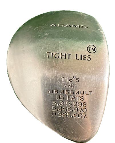 Adams Tight Lies 3 Wood Air Assault 16 Degrees SuperShaft Ladies Graphite 42" RH