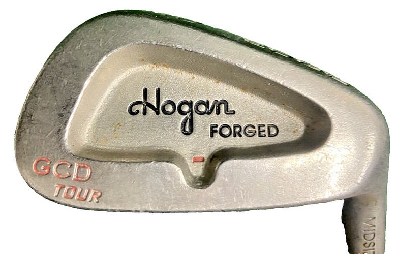 Hogan Edge 9 Iron GCD Tour Midsize Forged Apex 4 Stiff Steel 36 Inch Men RH