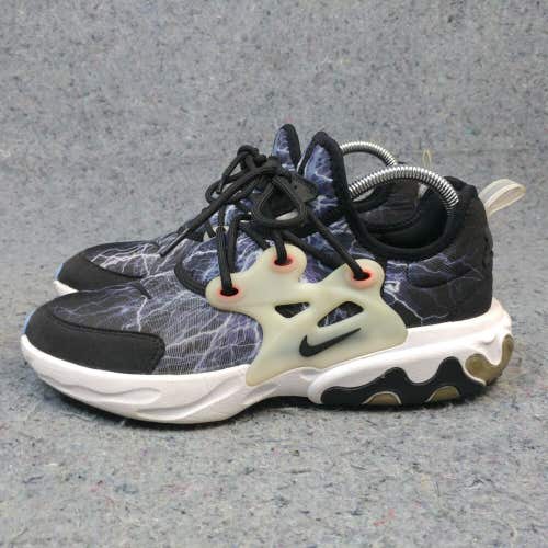 Nike React Presto Trouble at Home Lightning Boys 7Y Running Shoes BQ4002