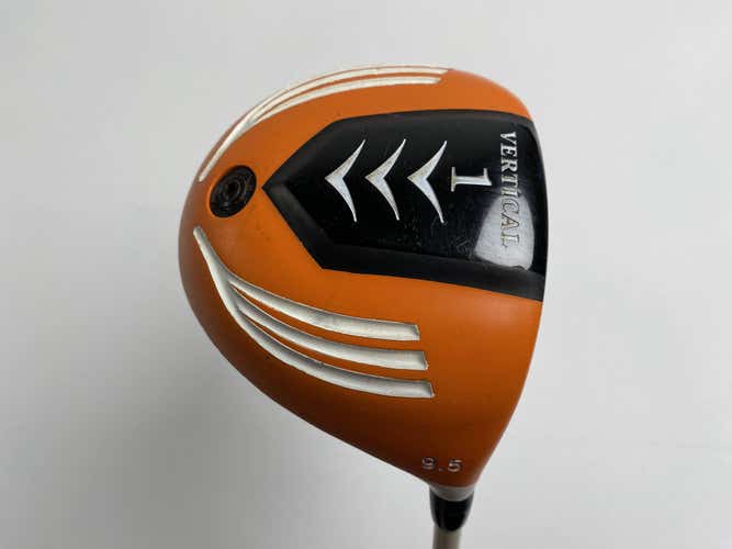 Vertical Groove Golf Vertical Orange Driver 9.5* Miyazaki B.Asha 6732 Stiff RH