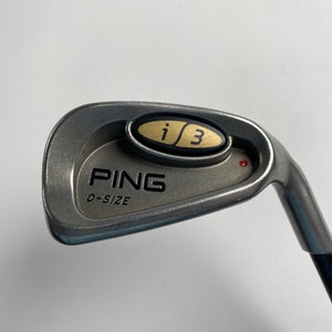 Ping i3 Oversize Single 6 Iron Red Dot 1* Flat Aldila 350 Series Senior RH
