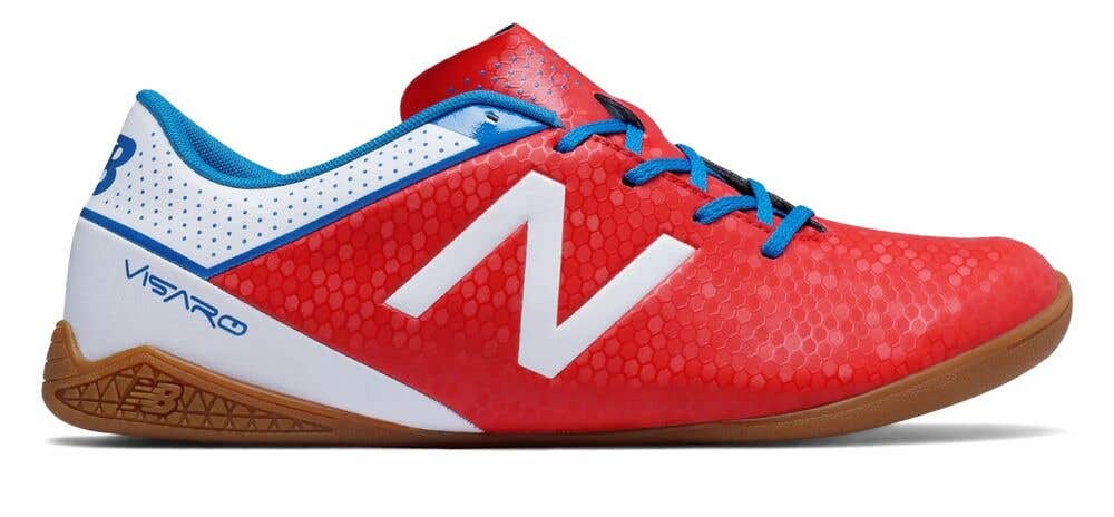 New Balance Visaro CTR TF D Wi Atomic Mens Soccer Shoes Red White Blue Size 12 D