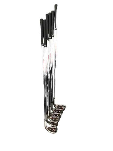 Used Taylormade Areoburner 6i-sw Senior Flex Graphite Shaft Iron Sets