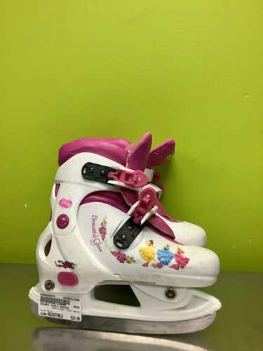 Used Disney Girls Skates Adjustable Soft Boot Skates