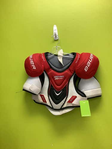 Used Bauer X Select Md Hockey Shoulder Pads