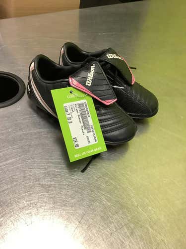Used Wilson Youth 10.0 Cleat Soccer Outdoor Cleats