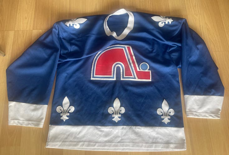 Québec Nordiques  Gusarov Used Hockey Jersey Large/Extra Large  MY Hockey Jersey