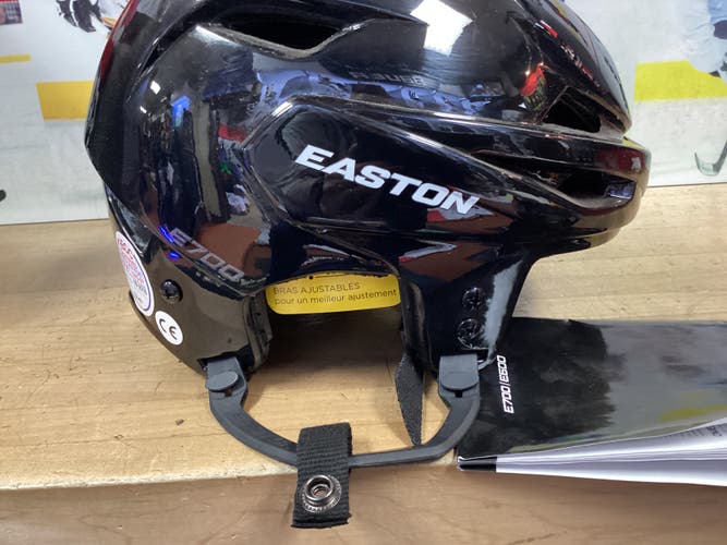 New x small E700 Easton helmet-missing ear guards