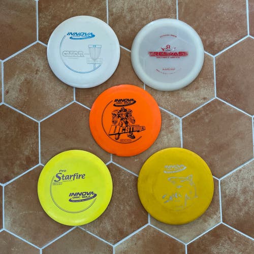 Multi pack set of Disc golf disc's