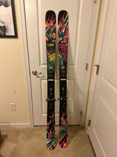 2024 Line Chronic 94 Skis With Bindings (171cm)