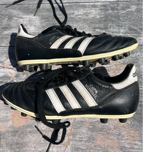 Black Used Men's Adidas Molded Cleats Copa Mundial Cleats