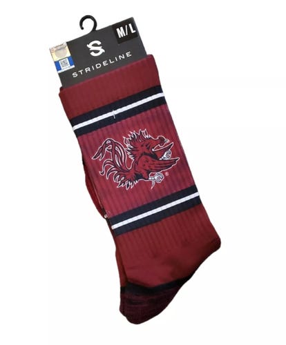 South Carolina Gamecocks Strideline Premium Athletic Crew Socks
