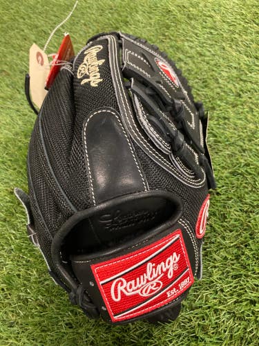 Black New  Rawlings Heart of the Hide Right Hand Throw Pitcher's Baseball Glove